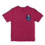 Friday Night In Space Cardinal Tee - Large