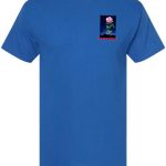 Friday Night In Space Blue Tee - Medium